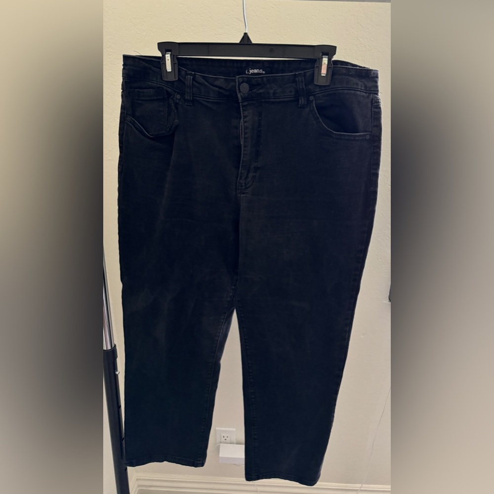Black d.jeans Jeans Size 16
